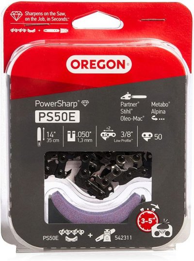 ALPINA Oregon PS50E Powersharp Cha&icirc;ne de tron&ccedil;onneuse avec pierre