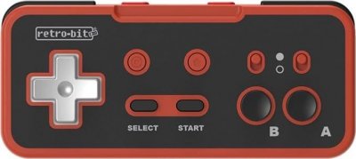 RETRO BIT Origin8 2.4G Manette sans fil Nintendo Switch & NES Red & Black Edition