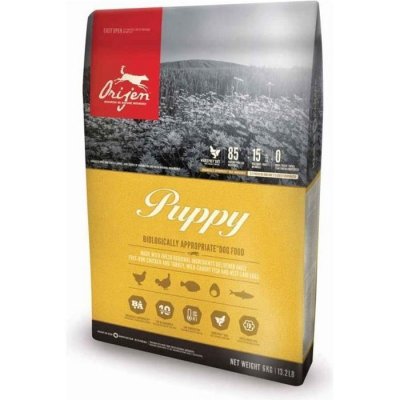 ORIJEN  Puppy Chicken Fish Turkey 11.4kg Dog Food Dor&eacute;