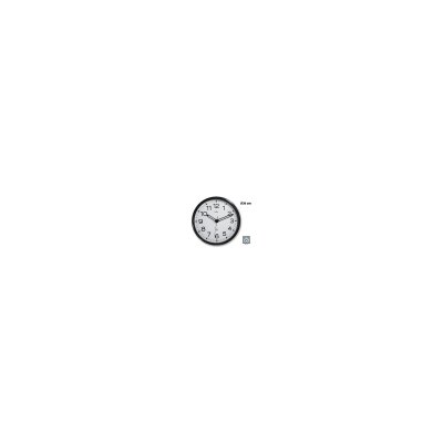 ORIUM Horloge murale analogique Automatic DST, &Oslash; 36 cm, contour noir