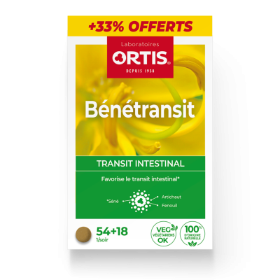 ORTIS  Benetransit +33% Offerts 72 Comprim&eacute;s - Bo&icirc;te 72 comprim&eacute;s