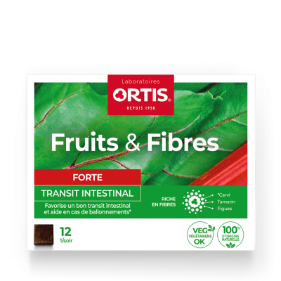 Ortis Fruits&Fibres Forte Transit Intestinal 12 Cubes