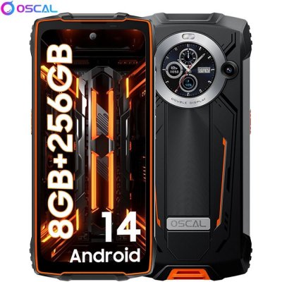 OSCAL  Pilot 2 8/256 Go Orange Gratuit