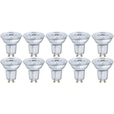 OSRAM 10 r&eacute;flecteurs LED GU10 4,3&nbsp;W 2&nbsp;700&nbsp;K 350&nbsp;lm