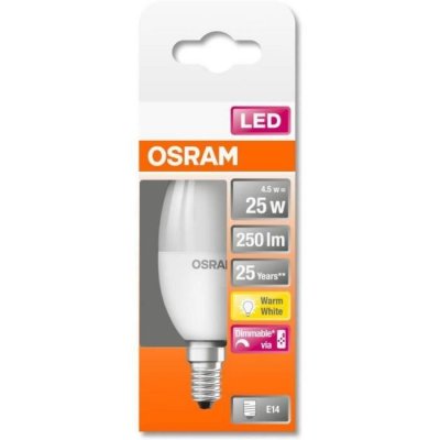 OSRAM  ampoule LED E14 4,2W Star+ bougie mat Remote
