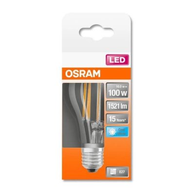 OSRAM  ampoule LED E27 11&nbsp;W filament 4&nbsp;000&nbsp;K transp