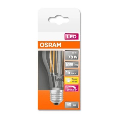 OSRAM  LED E27 7,8W ClA 2&nbsp;700K transparente dim