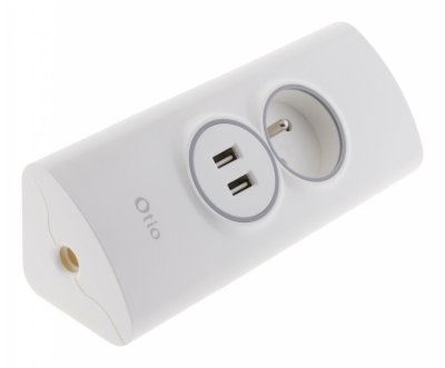 OTIO  multiprise d'angle 2p 16a + 2 usb a c&acirc;bler