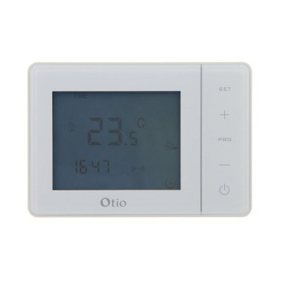 OTIO -Thermostat programmable filaire blanc - 