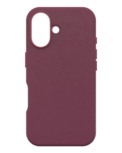OTTERBOX  Coque en cuir de cactus Symmetry MagSafe iPhone 16 - Maroon Bells