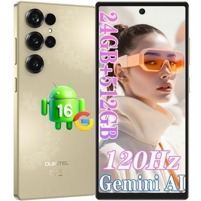 OUKITEL  C66 Smartphone 6,73"" Android 16 T&eacute;l&eacute;phone - 24Go+512Go 5000mAh 120Hz 64MP