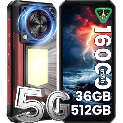 OUKITEL  WP56 5G 12Go/512Go - Rouge