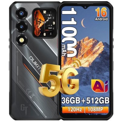 OUKITEL  WP66 5G Smartphone Robuste 36Go+512Go 6.58""+1.81