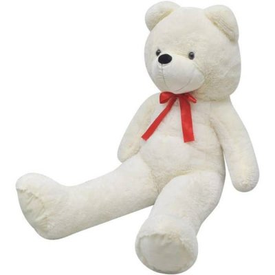 VIDAXL Ours En Peluche Doux Xxl 100 Cm Blanc