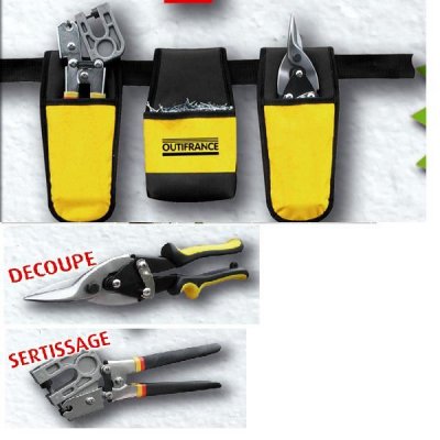 OUTILFRANCE Outifrance &ndash; Ceinture de plaquiste PRO + 2 outils