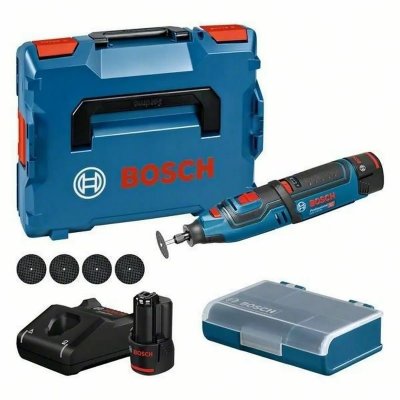 BOSCH Outil rotatif multi-fonctions 2 batteries 10,8V...