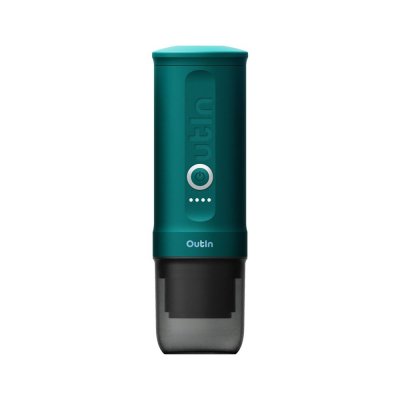OUTIN  Machine &agrave; expresso portable sarcelle d&eacute;t&eacute; - otem-01-teal