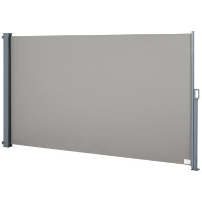 OUTSUNNY  - brise vue - Polyester - 300x160cm - Gris