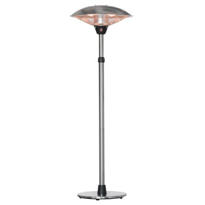 OUTSUNNY  Parasol chauffant &eacute;lectrique 3000W et IP44 