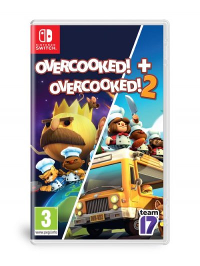JUST FOR GAMES Overcooked! + overcooked! 2