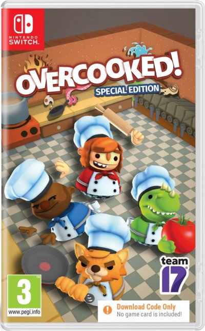 JUST FOR GAMES Overcooked! Special Edition Nintendo SWITCH (Code de t&eacute;l&eacute;chargement)