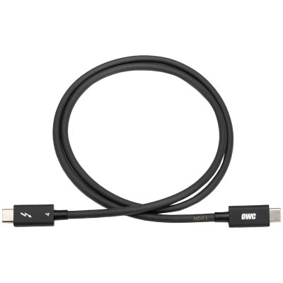 OWC  cbltb4c2.0m c&acirc;ble thunderbolt 2 m 40 gbit/s noir CBLTB4C2.0M
