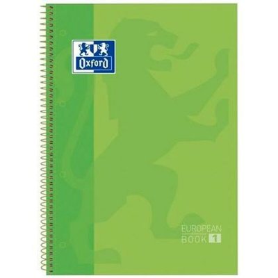 OXFORD  Hamelin A4 Notebook 5x5 Grid Extrahard Cover 80 Sheets Vert