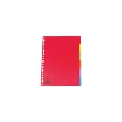ELBA Oxford Intercalaires sans inscription, 170 x 220 mm, color&eacute;,