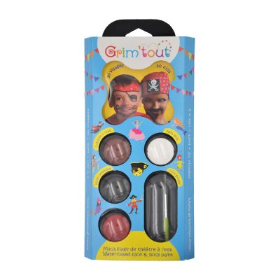  Oz International GRIM'TOUT Set complet Pirate, GT41221, 4 couleurs