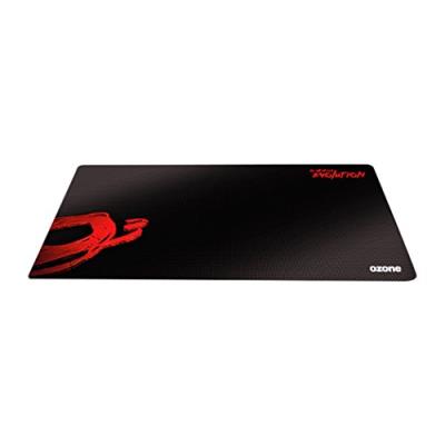 OZONE  Gaming Groudlevel Evo Tapis de souris Noir/Rouge 