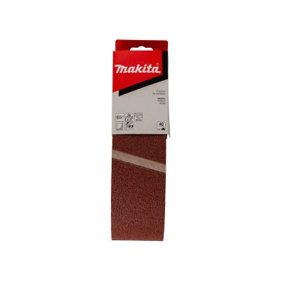 MAKITA P-37312 - Pack 5 bande 76x610mm pour 9920-9924db grain 40 - 