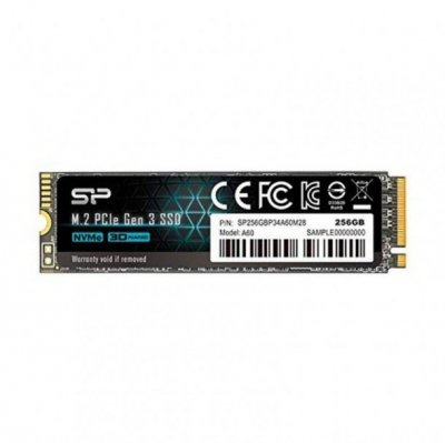 SILICON POWER P34A60 - SSD - 1 To - interne - M.2 2280 - PCIe 3.0 x4 (NVMe)