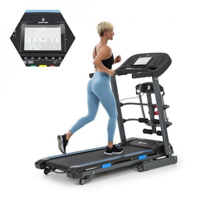 CAPITAL SPORTS Pacemaker F120 Pro Tapis de course cardio autolubrifiant usb sd 12km