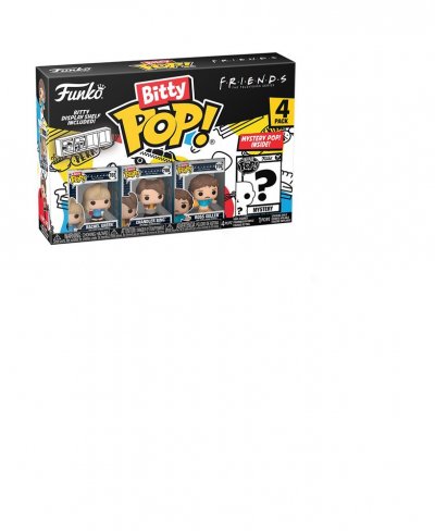 FUNKO Pack 4 figurines  Bitty Pop Friends 80 s Rachel - Neuf