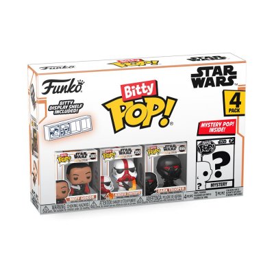 FUNKO Pack 4 Figurines  Bitty Pop Mandalorian Moff Gideon
