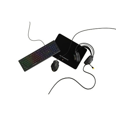 MOBILITY Pack 4en1 Gamer (clavier/souris/casque/tapis)  Lab Aquila Rgb
