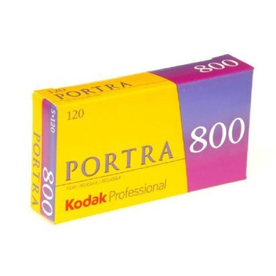 KODAK Pack 5 films couleur 120 Portra 800 