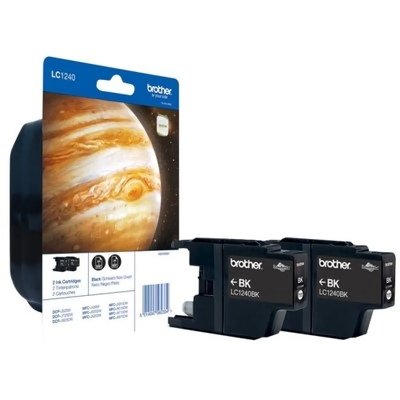 BROTHER Pack cartouche  LC1240BK - Noir