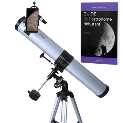 GENERIQUE Pack complet t&eacute;lescope xxl universe astrophotographie 76/900 avec zoom et guide d&eacute;butant