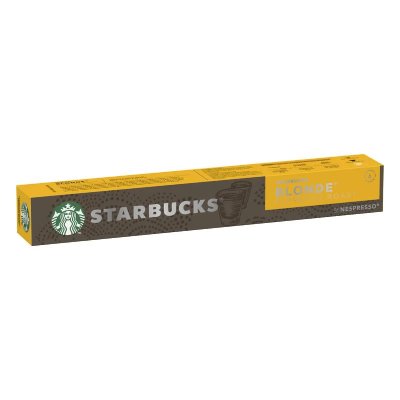 STARBUCKS Pack de 10 capsules Nespresso  Blonde Espresso Roast 