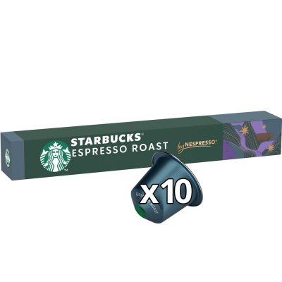 STARBUCKS Pack de 10 capsules Nespresso  Espresso Roast