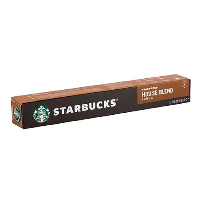 STARBUCKS Pack de 10 capsules Nespresso  House Blend