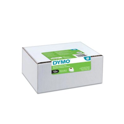 DYMO Pack de 12 &eacute;tiquettes LW standard adresse 28 x 89 mm 2093091