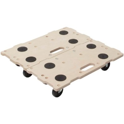 WOLFCRAFT Pack de 2 supports roulants connectables  FT 400