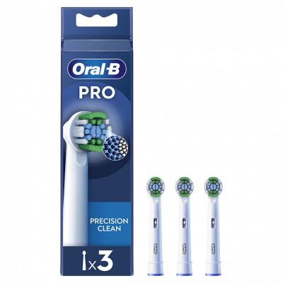 Pack de 3 brossettes pour brosse &agrave; dents Oral-B Pro Precision Clean