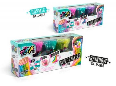 SO SLIME Pack de 3 Slime Shaker 