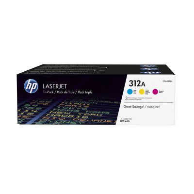 HP Pack de 3 Toner  CF440AM n&deg;312A - 3 couleurs