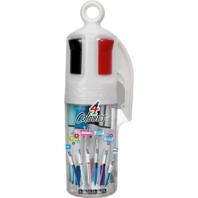 BIC Pack de 6 stylos  BixBox 4 couleurs