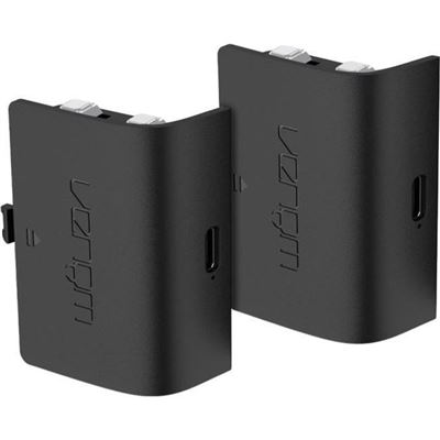 VENOM Pack de deux batteries rechargeables pour manette Xbox Series X - S - Noir