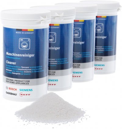 BOSCH PACK ECO 3 + 1 GRATUIT Nettoyant pour lave-linge Made in Germany - 00311928